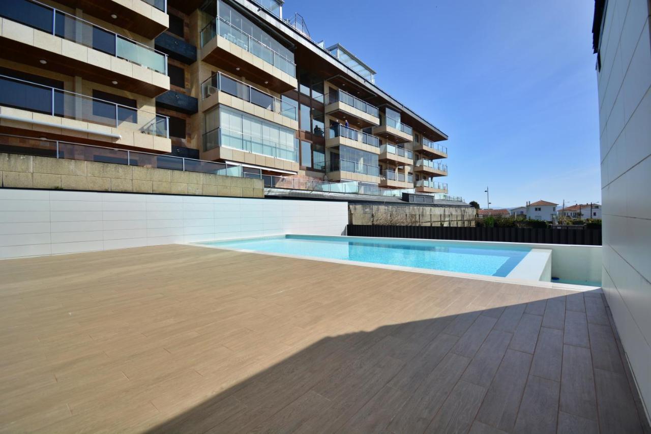 Precioso Apartamento Con Piscina En Sanxenxo Buitenkant foto